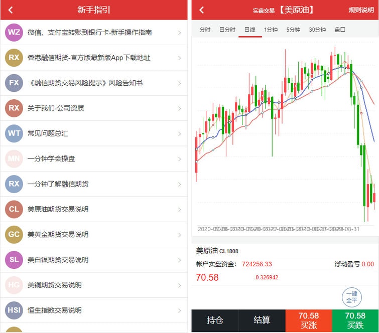 富盈国际微盘源码点位盘yii高端系列+国内国外原油期货盘+带直播页面+完整运营版插图2