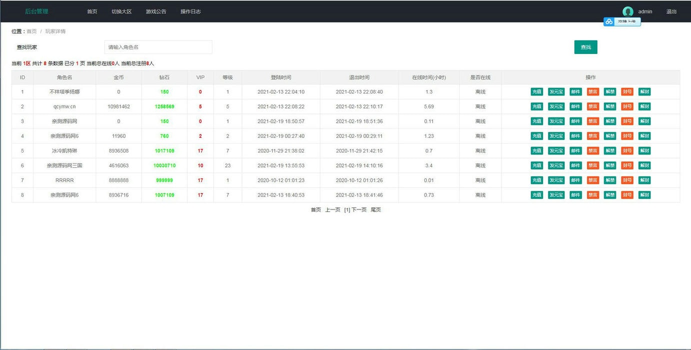 三国策略手游【放置三国H5】2月整理Win一键即玩服务端+充值物品后台【站长亲测】插图5