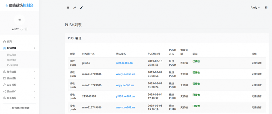 鑫迪自助建站系统1.1版网站源码插图1