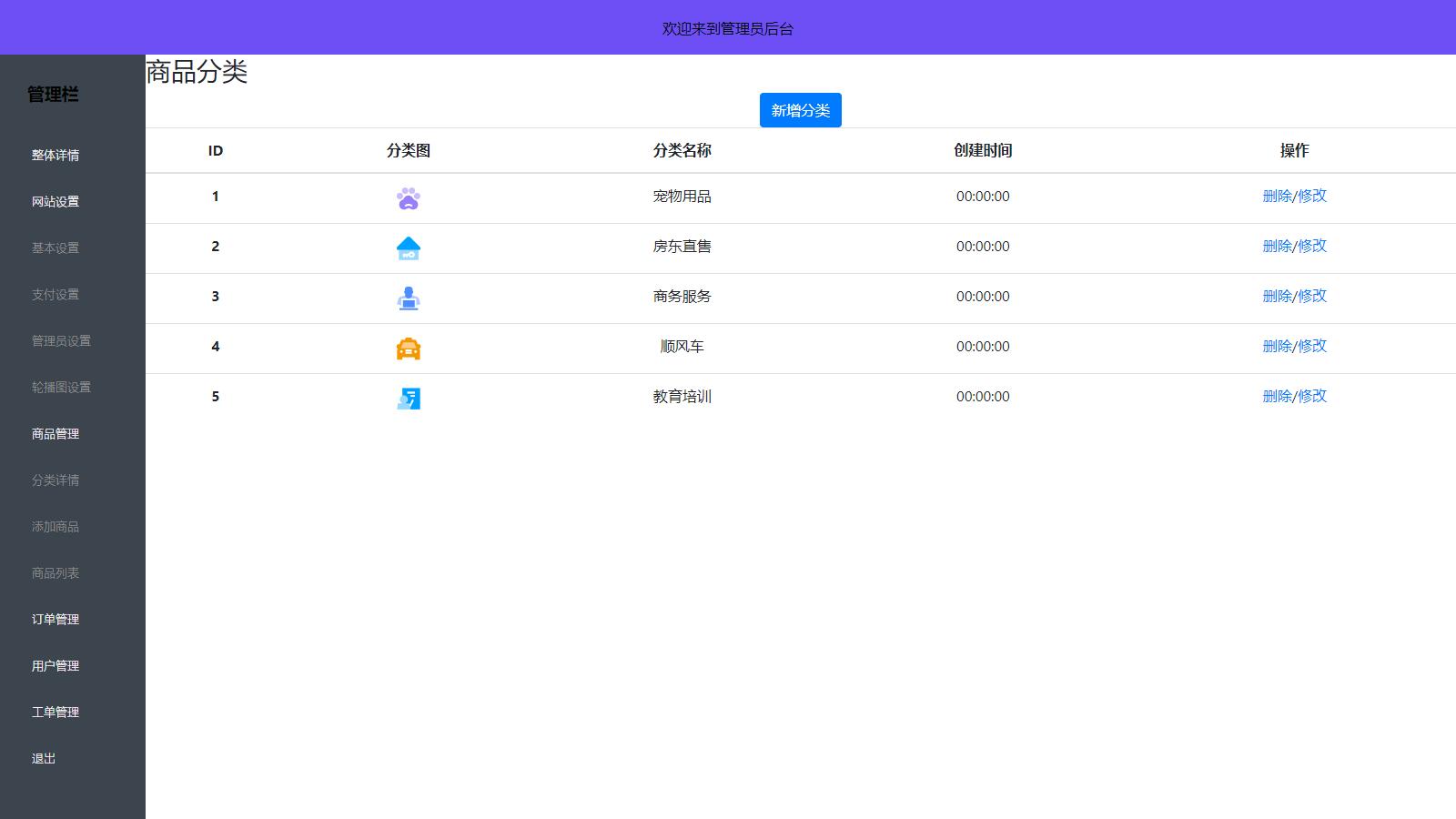 D1121 全新UI简洁H5商城网站源码-易支付接口插图2